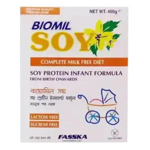 Biomil Soy-Based Complete Infant Diet Milk (From Birth) - 400gm